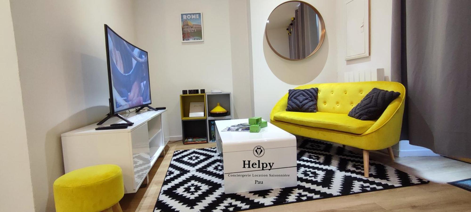 Appartamento Chaleureux - Bien Equipe - Hypercentre - 2Ch 6Pers Pau Esterno foto